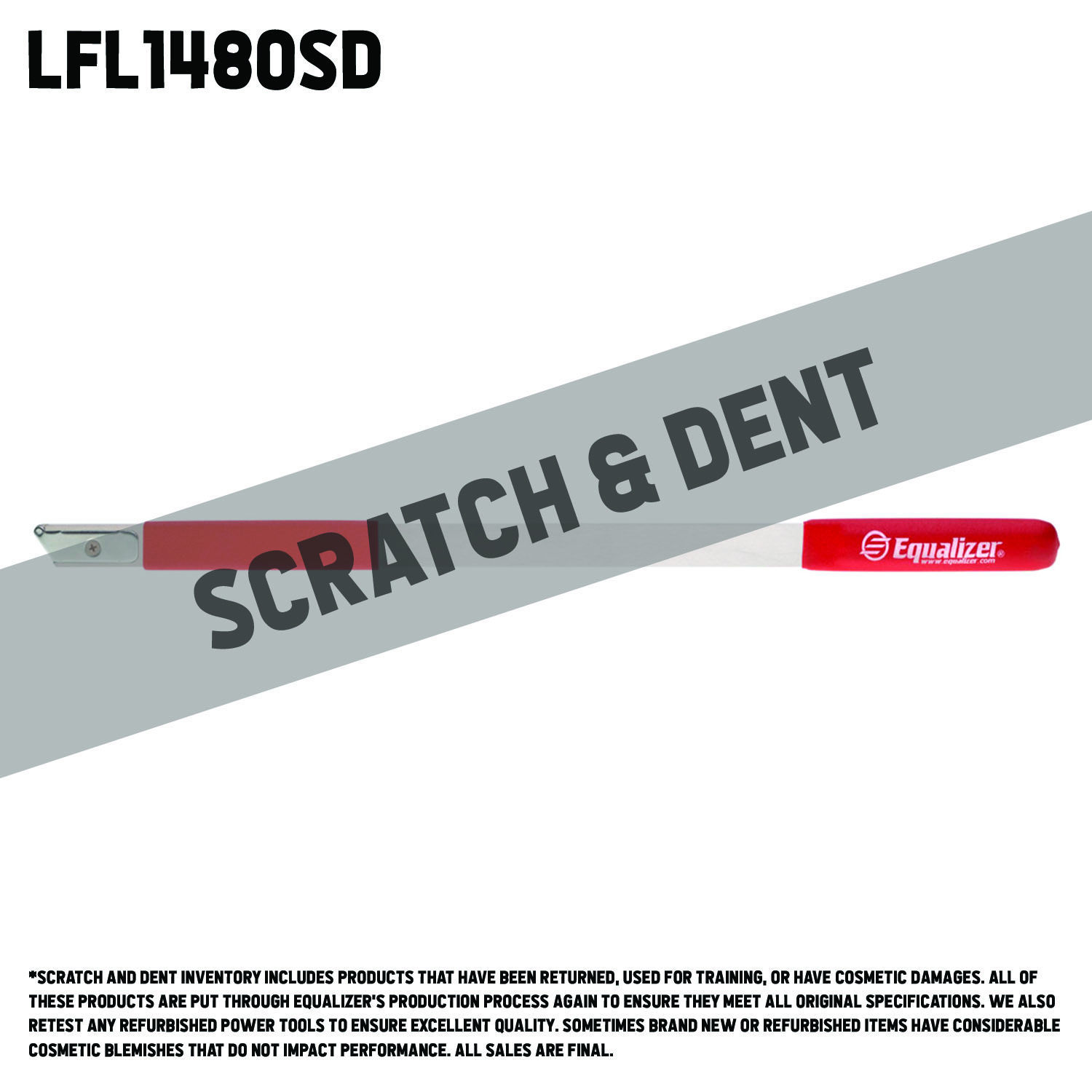 Equalizer®. Equalizer® 24" Urethane Cutting Knife S&D