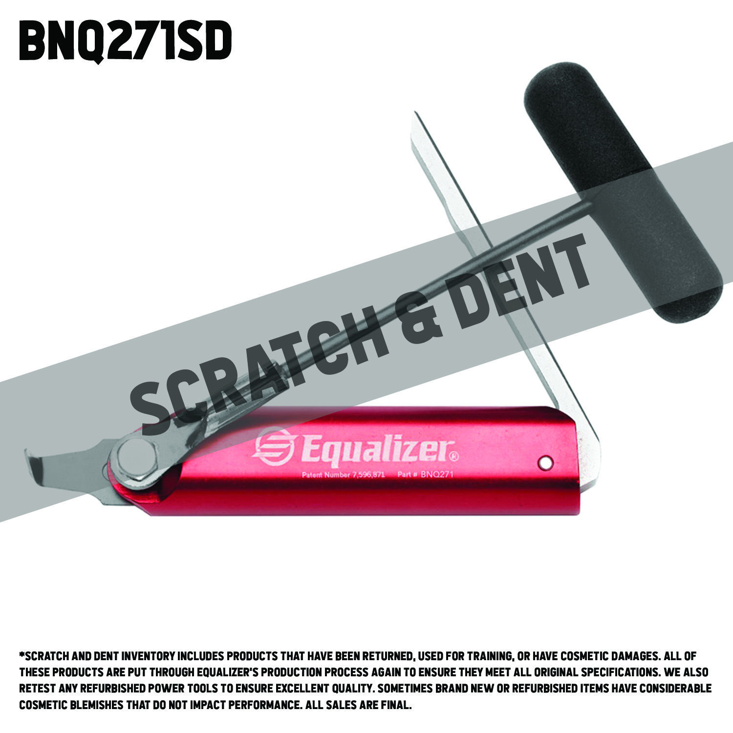 Equalizer®. Quick Release Cold Knife S&D