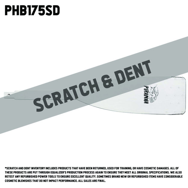 Equalizer®. Piranha (Serrated) HydroBlade 3" x 14" S&D
