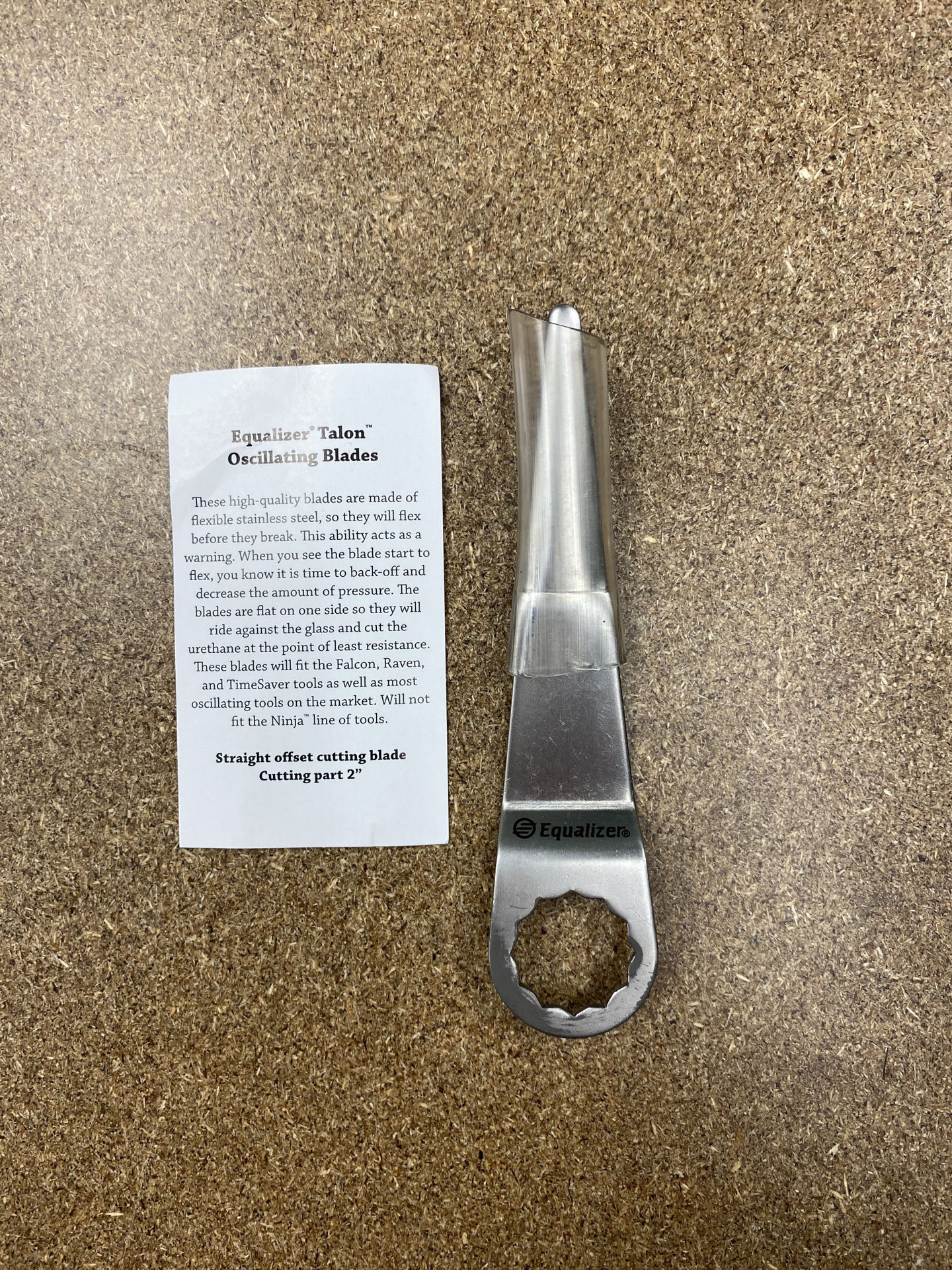 Equalizer®. 51854SD • Talon™ Oscillating Straight Offset Blade 31/2" S&D